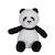 Gipsy Toys - Panda Econimals - Peluche Eco-Responsable - 24 cm - Noir & Blanc NOIR 1 - vertbaudet enfant 