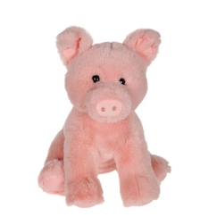 Jouet-Premier âge-Gipsy Toys - Les Farmers Cochon - 25 cm - Rose