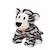 Gipsy Toys - Savanoos Sonore - Tigre Blanc - 15 cm - Noir & Blanc NOIR 2 - vertbaudet enfant 