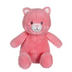 Jouet-Premier âge-Gipsy Toys - Chat Econimals - Peluche Eco-Responsable - 24 cm - Rose