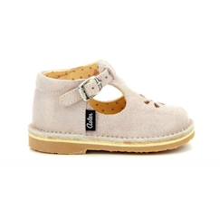 Chaussures-Chaussures fille 23-38-Ballerines, babies-ASTER Salomés Bimbo-2 Bonton rose