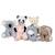 Gipsy Toys - Les Amis Floppy  - Panda - 30 cm - Gris & Blanc GRIS 3 - vertbaudet enfant 