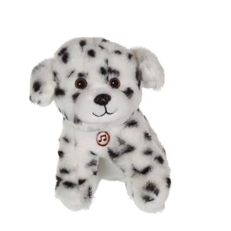 Gipsy Toys - Chien Mimi Dogs Sonore - 18 cm - Blanc Tâches Noires BLANC 3 - vertbaudet enfant 