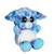 Gipsy Toys - Brilloo Friends - Chien Yoomi - 23 cm  - Bleu & Violet BLEU 2 - vertbaudet enfant 