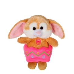 Jouet-Gipsy Toys - Easter Friends Musicaux - Lapin - 15 cm - Marron