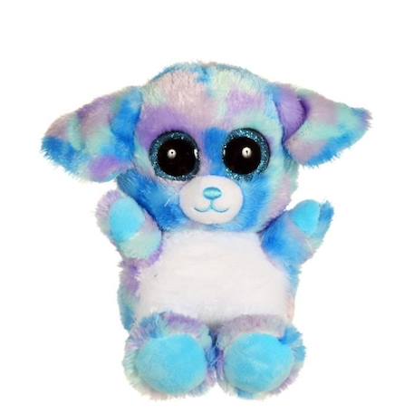 Gipsy Toys - Brilloo Friends - Chien Yoomi - 13 cm  - Bleu & Violet BLEU 1 - vertbaudet enfant 