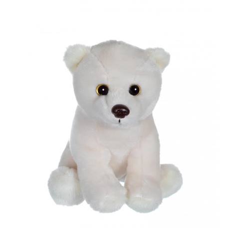 Gipsy Toys - P'tit Sauvageons - 15 cm - Ours Blanc BLANC 1 - vertbaudet enfant 