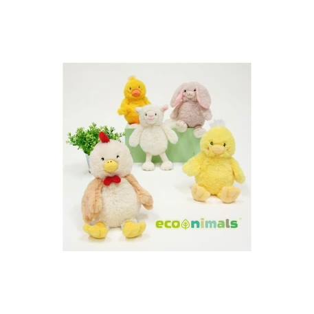 Gipsy Toys - Econimals de Pâques - 15 cm - Canard JAUNE 4 - vertbaudet enfant 