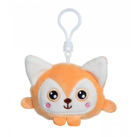 Garçon-Accessoires-Autres accessoires-Gipsy Toys - Porte-clés - Squishimals Sparkle - 8 cm - Renard Sparki - Orange