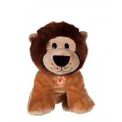 Jouet-Premier âge-Gipsy Toys - Savanoos Sonore - Lion - 15 cm - Marron