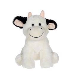 Jouet-Gipsy Toys - Les Farmers Vache - 25 cm - Blanche & Noire