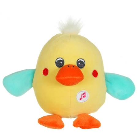 Gipsy Toys - Funny Eggs Sonores - 15 cm - Canard Jaune & Bleu JAUNE 1 - vertbaudet enfant 