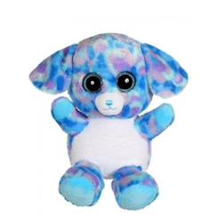 Jouet-Gipsy Toys - Brilloo Friends - Chien Yoomi - 30 cm  - Bleu & Violet