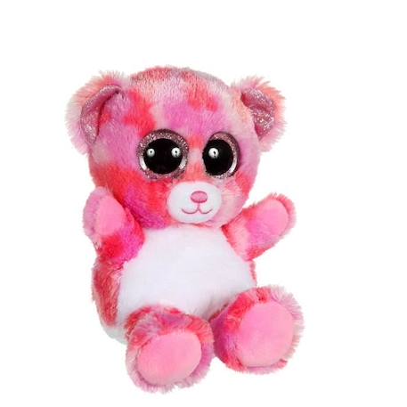 Gipsy Toys - Brilloo Friends - Ours Hoopy - 13 cm  - Rose ROSE 2 - vertbaudet enfant 