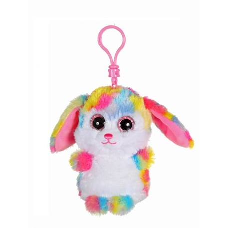 Gipsy Toys - Porte-clés - Brilloo Friends - Lapin Troody - 9 cm  - Rose & Jaune ROSE 1 - vertbaudet enfant 