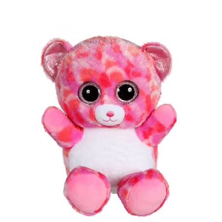 Gipsy Toys - Brilloo Friends - Ours Hoopy - 30 cm  - Rose ROSE 1 - vertbaudet enfant 