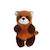 Gipsy Toys - P'tits Farouches - Panda - 15 cm -   Roux ORANGE 1 - vertbaudet enfant 