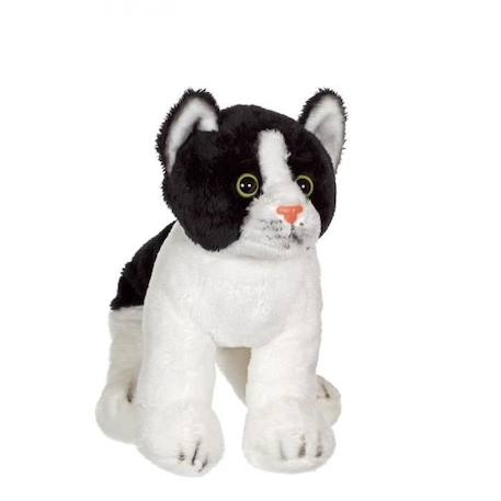 Gipsy Toys - Chat Floppikitty - 22 cm - Noir & Blanc BLANC 1 - vertbaudet enfant 