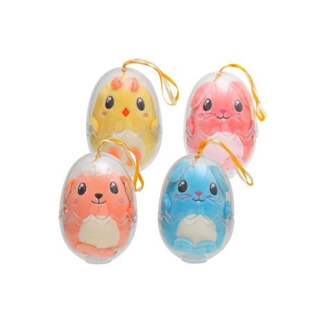 Gipsy Toys - Œuf Cosymals de Pâques - Lapin - 12 cm - Bleu BLEU 2 - vertbaudet enfant 