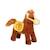 Gipsy Toys - Race Poneez Sonore n°3 - 22cm - Marron Dossard Jaune MARRON 1 - vertbaudet enfant 