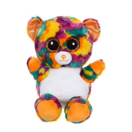 Gipsy Toys - Brilloo Friends - Ours Tatoo  - 23 cm VIOLET 1 - vertbaudet enfant 