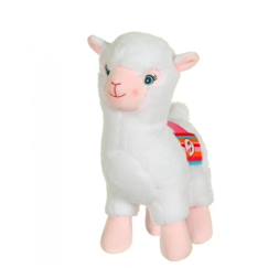 Jouet-Premier âge-Gipsy Toys - Lamadoo Sonore - 30 cm - Blanc