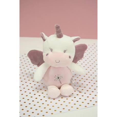 Gipsy Toys - Petits Musicaux 'Les P'tits Féeriques' Licorne  - 17 cm - Rose ROSE 2 - vertbaudet enfant 