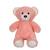 Gipsy Toys - Ours Trendy - L'Ours en Peluche à Câliner - 24 cm - Rose Poudré BLANC 1 - vertbaudet enfant 