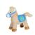 Gipsy Toys - Race Poneez Sonore n°14 - 22cm - Beige Dossard Bleu BEIGE 2 - vertbaudet enfant 