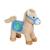 Gipsy Toys - Race Poneez Sonore n°14 - 22cm - Beige Dossard Bleu BEIGE 1 - vertbaudet enfant 