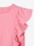 Ensemble tee-shirt et short fille rose+rose pâle+vert d'eau 5 - vertbaudet enfant 