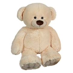 Jouet-Ours en peluche - GIPSY - 054682 - 75 cm - Ivoire - Pour bébé à partir de 10 mois