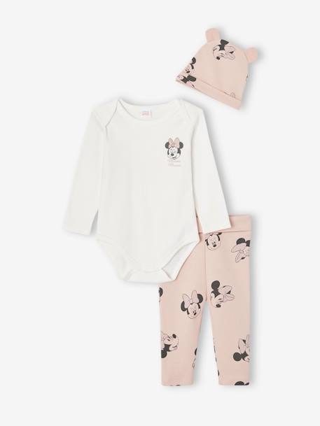 Bébé-Ensemble-Ensemble bébé fille body + pantalon + bonnet Disney® Minnie