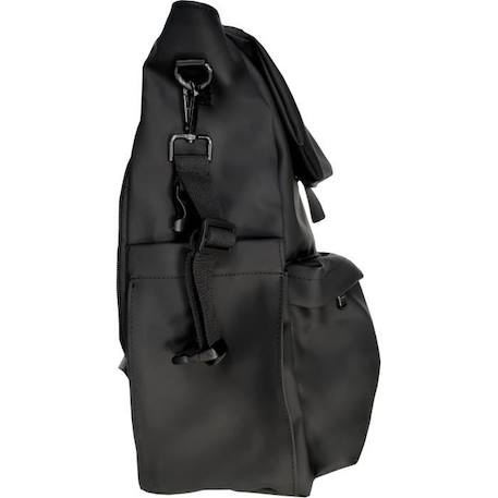 Sac à langer TINEO CASUAL - Forme Sac à dos - Grande capacité de rangement - Noir NOIR 6 - vertbaudet enfant 