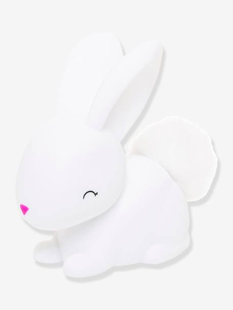 Mini veilleuse Lapin blanc - DHINK KONTIKI blanc 2 - vertbaudet enfant 