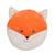 Gipsy Toys - Rondouillet Econimals en Peluche Eco-responsable - Renard - 34 cm - Orange ORANGE 1 - vertbaudet enfant 