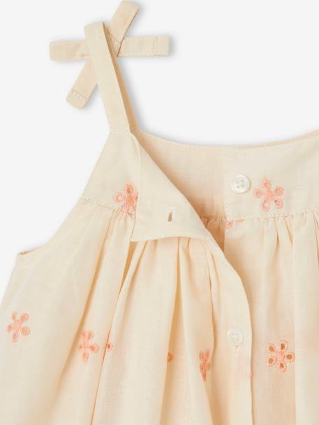 Robe brodée et son bandeau assorti bébé écru 7 - vertbaudet enfant 