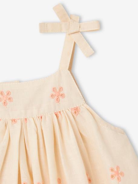 Robe brodée et son bandeau assorti bébé écru 5 - vertbaudet enfant 