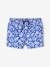 Short de bain imprimé fleurs bébé garçon collection Team Famille bleu imprimé 2 - vertbaudet enfant 