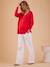 Pull fin grossesse ENVIE DE FRAISE blanc+grenadine 7 - vertbaudet enfant 