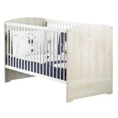 Chambre et rangement-Lit évolutif - 140x70cm - Babyprice Smile - Hêtre