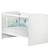 Lit évolutif - 140x70cm - Babyprice Basic - En bois blanc BLANC 1 - vertbaudet enfant 