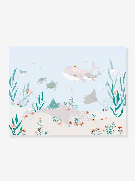 Papier peint intissé DREAMY SEABED - LILIPINSO bleu 4 - vertbaudet enfant 