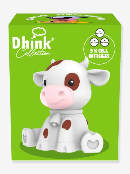 Mini veilleuse Buffle - DHINK KONTIKI blanc imprimé 3 - vertbaudet enfant 