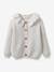 Cardigan bébé coton bio et laine CYRILLUS écru 1 - vertbaudet enfant 