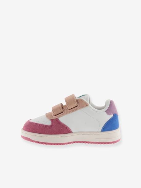 Baskets enfant Tiempo Tiras Serraje Multicolor 1124116 VICTORIA® bleu jean+fuchsia 8 - vertbaudet enfant 