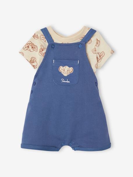 Bébé-Ensemble bébé T-shirt + salopette short Disney® Le Roi Lion