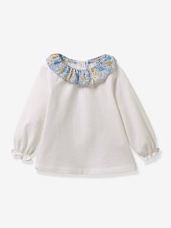 -Tee-shirt bébé tissu Liberty CYRILLUS