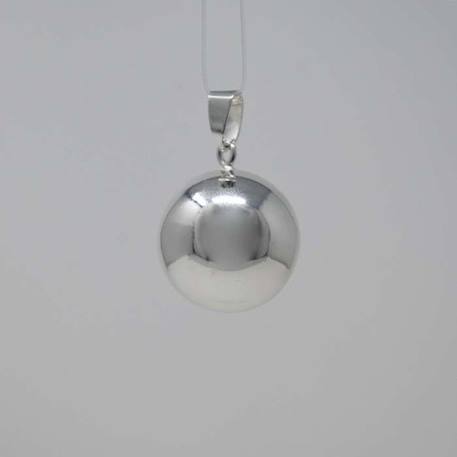 Bille Lisse pour bola de grossesse - 22MM - - Plaquée Argent - Personnalisation bola cadeau naissance ROSE 2 - vertbaudet enfant 