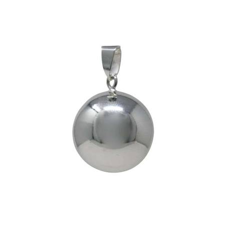 Bille Lisse pour bola de grossesse - 22MM - - Plaquée Argent - Personnalisation bola cadeau naissance ROSE 1 - vertbaudet enfant 